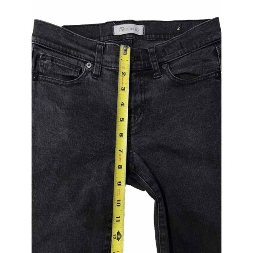 Madewell‎ Skinny Skinny Jeans Women's Size 26 Black Denim Rinse 5-Pocket - Picture 3 of 10
